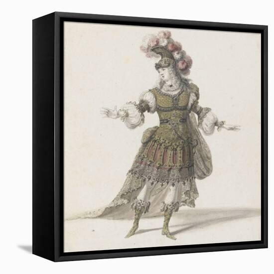 Tome III (1696 DR à 1761DR) : Costumes de fêtes et de mascarades. Théâtre d-Jean I Berain-Framed Premier Image Canvas