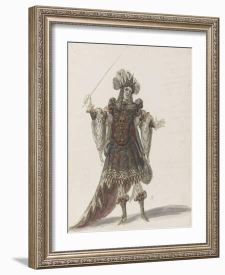 Tome III (1696 DR à 1761DR) : Costumes de fêtes et de mascarades. Théâtre d-Jean I Berain-Framed Giclee Print