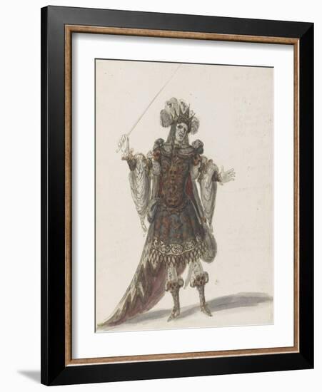 Tome III (1696 DR à 1761DR) : Costumes de fêtes et de mascarades. Théâtre d-Jean I Berain-Framed Giclee Print