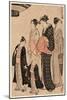 Tomimoto Bushi-Torii Kiyonaga-Mounted Giclee Print