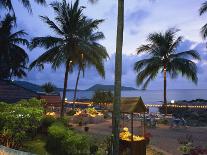 Beach Restaurant at Dusk, Patong, Phuket, Thailand, Southeast Asia-Tomlinson Ruth-Photographic Print