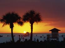 Sunset from Siesta Beach, Siesta Key, Sarasota, Florida, United States of America, North America-Tomlinson Ruth-Photographic Print