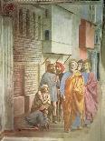 The Tribute Money, from the Brancacci Chapel, circa 1426-Tommaso Masaccio-Giclee Print