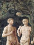 The Temptation of Adam and Eve, C.1423-25-Tommaso Masolino Da Panicale-Framed Giclee Print