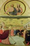 Scenes from the Life of St. Catherine: Saint Catherine's Disputation with the Philosophers-Tommaso Masolino Da Panicale-Giclee Print