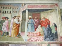 Pope Liberius Founding the Basilica of Santa Maria Della Neve-Tommaso Masolino Da Panicale-Giclee Print