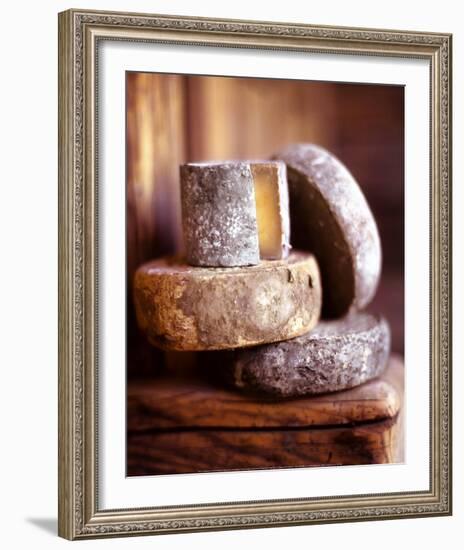 Tomme Cheese Assortment-Cabannes & Ryman-Framed Art Print