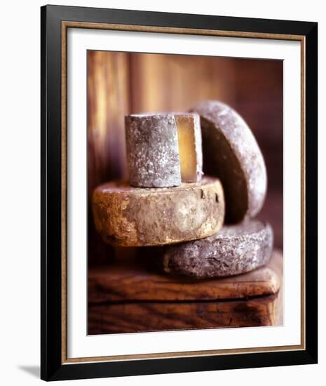 Tomme Cheese Assortment-Cabannes & Ryman-Framed Art Print