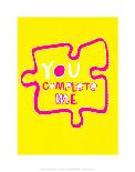 You Complete Me Puzzle - Tommy Human Cartoon Print-Tommy Human-Art Print