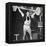 Tommy Kono Winning the Gold Medal for Men's Weightlifting at the 1956 Melbourne Olympics-null-Framed Premier Image Canvas