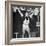 Tommy Kono Winning the Gold Medal for Men's Weightlifting at the 1956 Melbourne Olympics-null-Framed Photographic Print