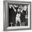 Tommy Kono Winning the Gold Medal for Men's Weightlifting at the 1956 Melbourne Olympics-null-Framed Photographic Print