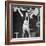 Tommy Kono Winning the Gold Medal for Men's Weightlifting at the 1956 Melbourne Olympics-null-Framed Photographic Print