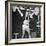 Tommy Kono Winning the Gold Medal for Men's Weightlifting at the 1956 Melbourne Olympics-null-Framed Photographic Print