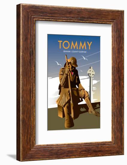 Tommy, Seaham County Durham- Dave Thompson Contemporary Travel Print-Dave Thompson-Framed Giclee Print