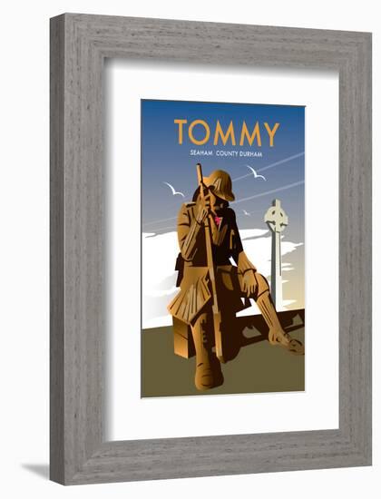 Tommy, Seaham County Durham- Dave Thompson Contemporary Travel Print-Dave Thompson-Framed Giclee Print