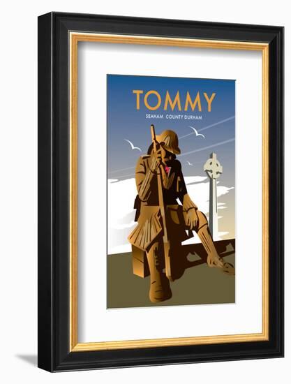 Tommy, Seaham County Durham- Dave Thompson Contemporary Travel Print-Dave Thompson-Framed Giclee Print