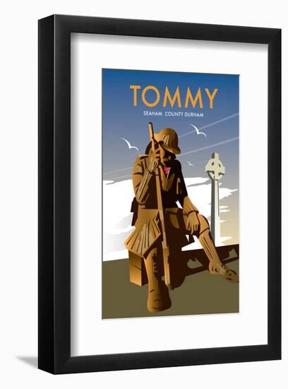 Tommy, Seaham County Durham- Dave Thompson Contemporary Travel Print-Dave Thompson-Framed Giclee Print