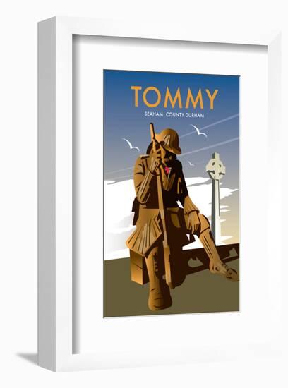 Tommy, Seaham County Durham- Dave Thompson Contemporary Travel Print-Dave Thompson-Framed Giclee Print