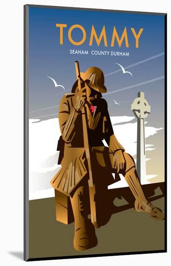 Tommy, Seaham County Durham- Dave Thompson Contemporary Travel Print-Dave Thompson-Mounted Giclee Print