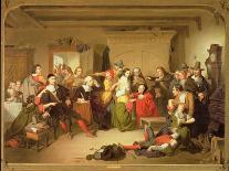 Trial of George Jacobs for Witchcraft, August 5, 1692, 1855-Tompkins Harrison Matteson-Giclee Print