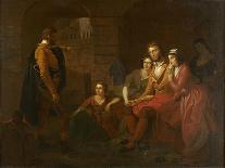 The Trial of George Jacobs, 5th August 1692, 1855-Tompkins Harrison Matteson-Framed Premier Image Canvas