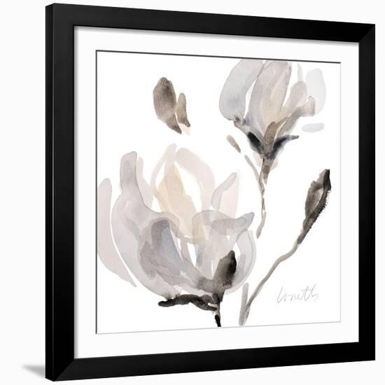 Tonal Magnolias I-Lanie Loreth-Framed Giclee Print