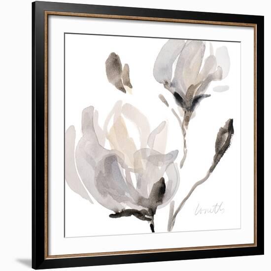 Tonal Magnolias I-Lanie Loreth-Framed Giclee Print