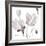 Tonal Magnolias II-Lanie Loreth-Framed Premium Giclee Print