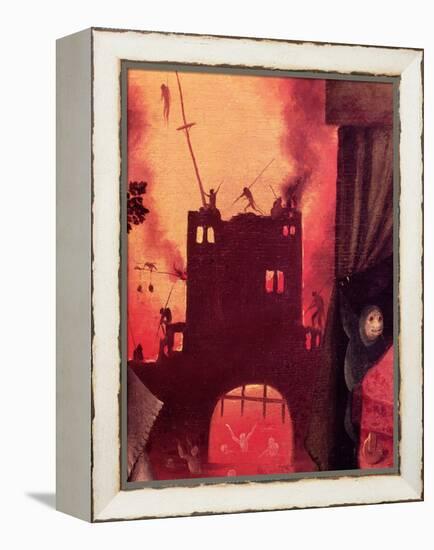 Tondal's Vision, Detail of the Burning Gateway-Hieronymus Bosch-Framed Premier Image Canvas