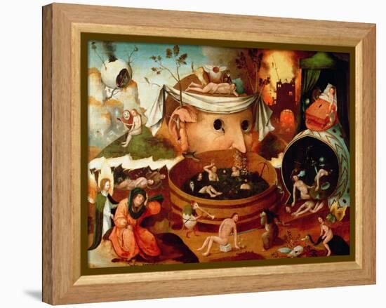 Tondal's Vision-Hieronymus Bosch-Framed Premier Image Canvas