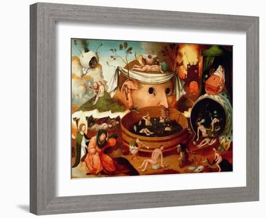 Tondal's Vision-Hieronymus Bosch-Framed Giclee Print