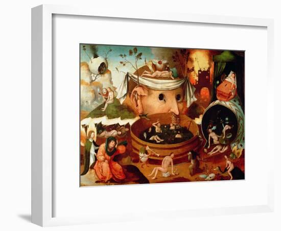 Tondal's Vision-Hieronymus Bosch-Framed Premium Giclee Print