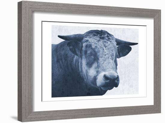 Tone And Tonal Bull-Sheldon Lewis-Framed Art Print