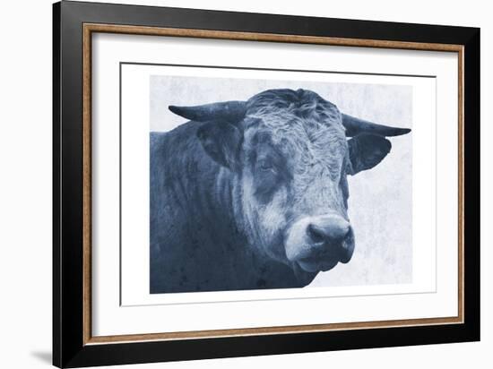 Tone And Tonal Bull-Sheldon Lewis-Framed Art Print