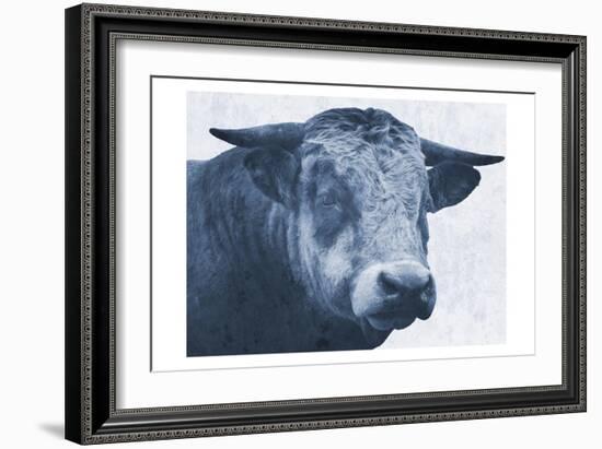 Tone And Tonal Bull-Sheldon Lewis-Framed Art Print