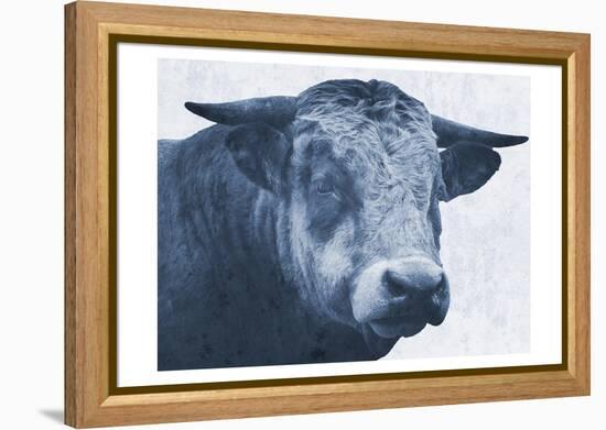 Tone And Tonal Bull-Sheldon Lewis-Framed Stretched Canvas