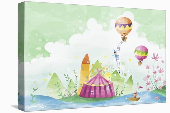 Stretched Canvas Print, , large
