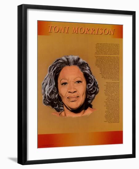 Toni Morrison-null-Framed Art Print