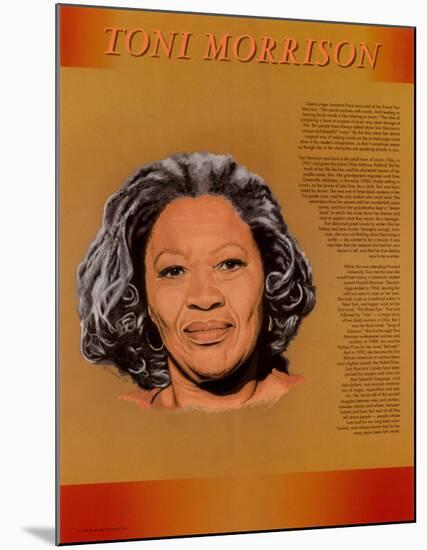 Toni Morrison-null-Mounted Art Print