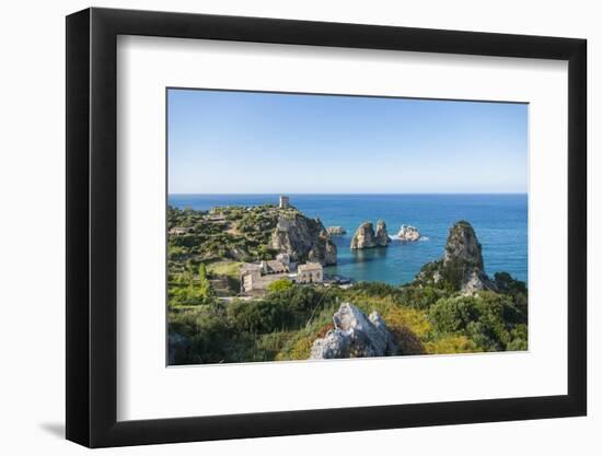 Tonnara Di Scopello, Ancient Tuna Fish Working Plant-Guido Cozzi-Framed Photographic Print