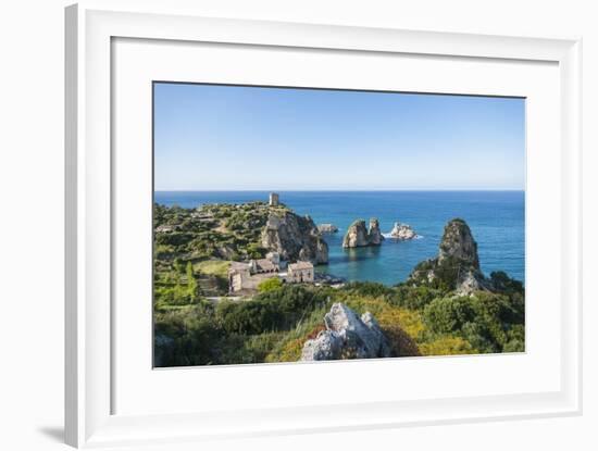 Tonnara Di Scopello, Ancient Tuna Fish Working Plant-Guido Cozzi-Framed Photographic Print