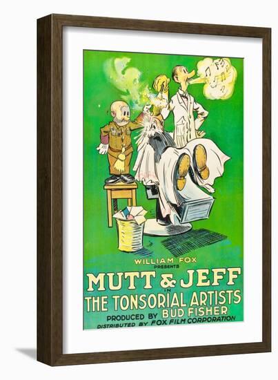 Tonsorial Artists-null-Framed Art Print