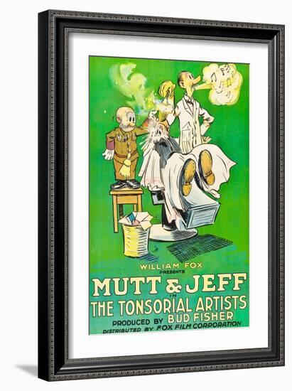 Tonsorial Artists-null-Framed Art Print