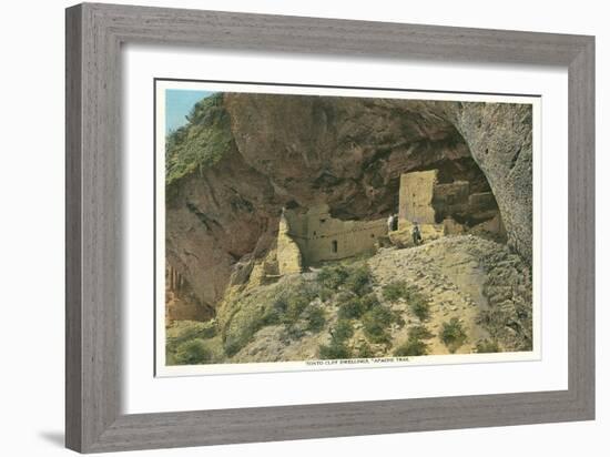 Tonto Cliff Dwellings, Apache Trail-null-Framed Premium Giclee Print