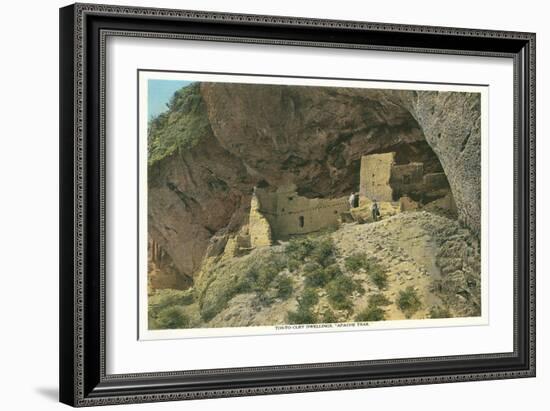 Tonto Cliff Dwellings, Apache Trail-null-Framed Premium Giclee Print