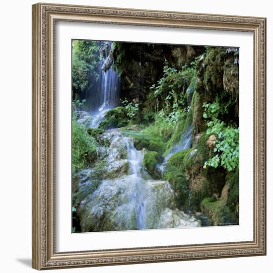 Tonto Falls, Tonto Park, Flagstaff, Arizona, United States of America (U.S.A.), North America-Tony Gervis-Framed Photographic Print