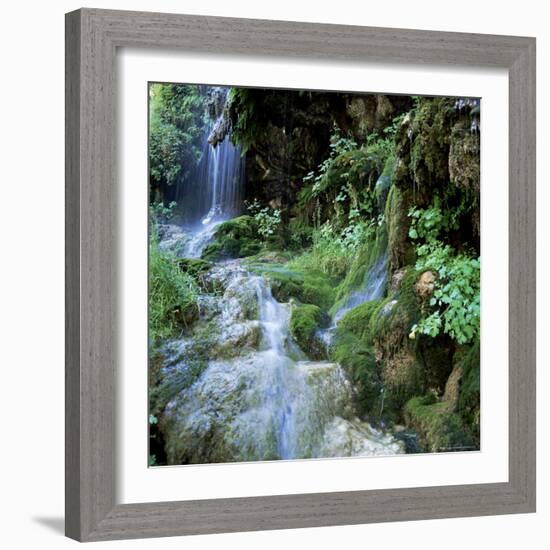 Tonto Falls, Tonto Park, Flagstaff, Arizona, United States of America (U.S.A.), North America-Tony Gervis-Framed Photographic Print