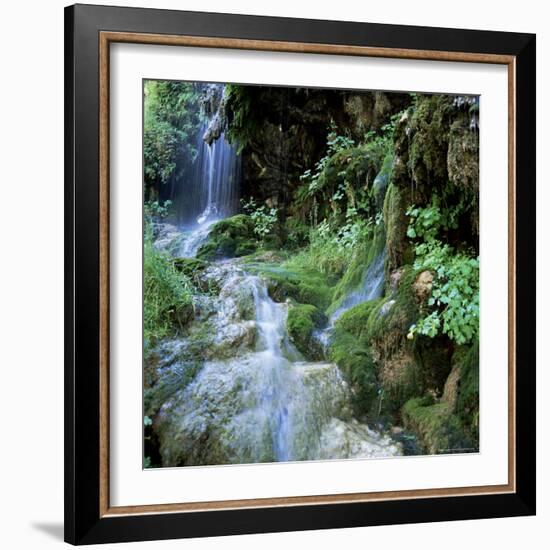 Tonto Falls, Tonto Park, Flagstaff, Arizona, United States of America (U.S.A.), North America-Tony Gervis-Framed Photographic Print