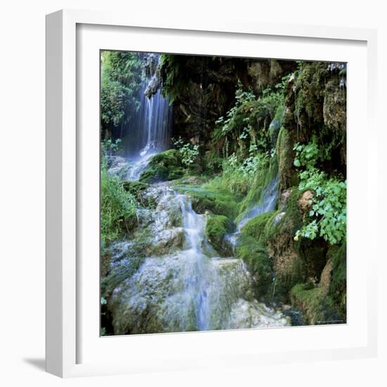 Tonto Falls, Tonto Park, Flagstaff, Arizona, United States of America (U.S.A.), North America-Tony Gervis-Framed Photographic Print